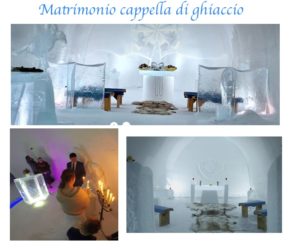 matrimonio capella di ghiaccio in filandia